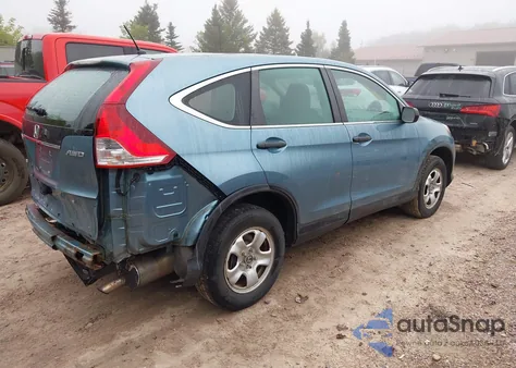 2014 Honda Cr-V Lx z USA, uszkodzony, nr VIN 2HKRM4H34EH631006